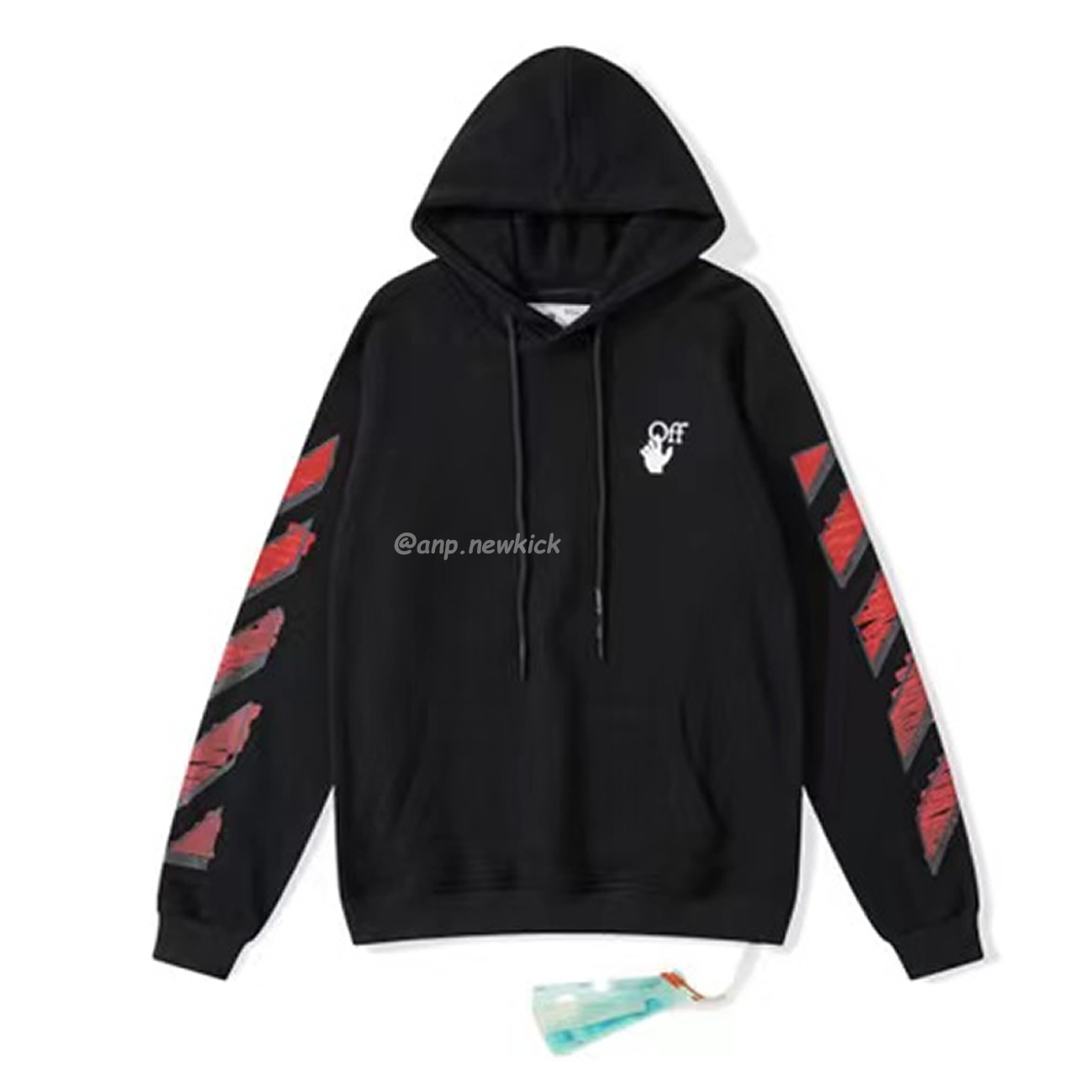 Off White Marker Hoodie Black Fuchsia Red Beige (16) - newkick.org